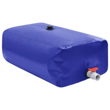 vidaXL Watertank met kraan opvouwbaar 1000 L PVC, Tuin en Terras, Verzenden, Nieuw