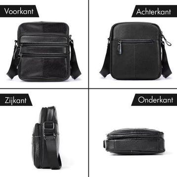 THL Design Leren Schoudertas Heren  Dames Kleine tas, Overige merken, Zwart, Nieuw, Ophalen of Verzenden