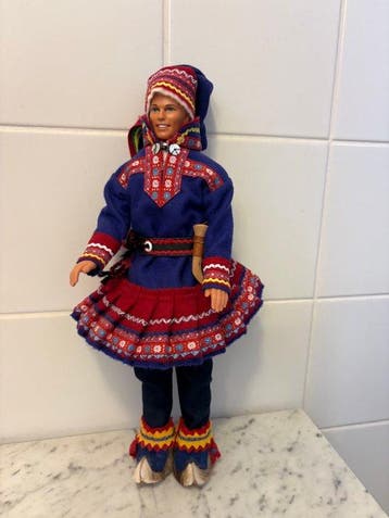 Barbie - Barbiepop Ken - Zweden, Antiek en Kunst, Antiek | Speelgoed