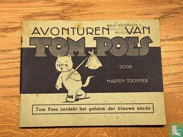 Bommel en Tom Poes - Tom Poes ontdekt het geheim der blau..., Eén stripboek, Verzenden, Gelezen, Toonder, Marten.