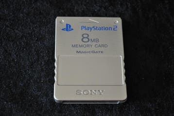 Sony Playstation 2 PS2 Memorycard Origineel 8MB (Zilver), Verzenden, Nieuw