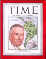 Cover Time Magazine1945 met  Spruille Braden (lijst optie), Verzamelen, Militaria | Tweede Wereldoorlog, Verzenden