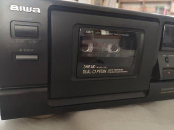 Aiwa - AD F850 - 3 head Cassetterecorder-speler, Nieuw