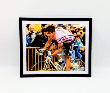 Banesto - Miguel Indurain - Gesigneerde foto -, Nieuw