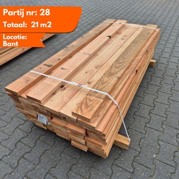 Partij Douglas geschaafde Balken 2000x140x35mm, Ophalen of Verzenden, Nieuw