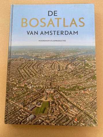 De Bosatlas van Amsterdam - NIEUW fotos kaarten informatie, Boeken, Verzenden, Zo goed als nieuw