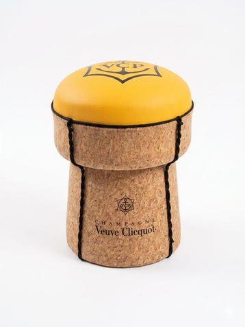 Veuve Cliquot Champagne Cork Puff – Unique Collector’s Piece