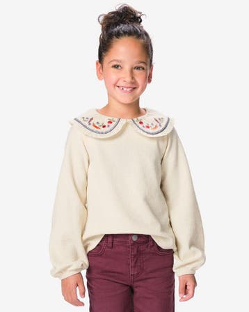 HEMA Kinder T-shirt ecru 30% korting ; vanaf 9.99, Verzenden, Nieuw