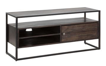 TV-HOUDER BURN CM 120X40X55 (LEGNO DI ACACIA NILOTICA), Ophalen of Verzenden, Nieuw