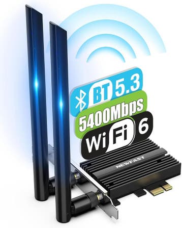 Netwerkkaart WiFi 6E PC | 5374Mbps | 35% Korting, Ophalen of Verzenden, Nieuw, Intern, Viking Choice