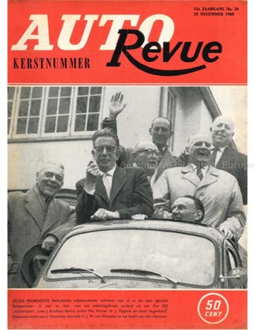 1960 AUTO REVUE MAGAZINE 26 NEDERLANDS, Nieuw, Author