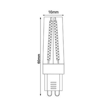 G9 | LED SPOT | 3W, Ophalen of Verzenden, Nieuw