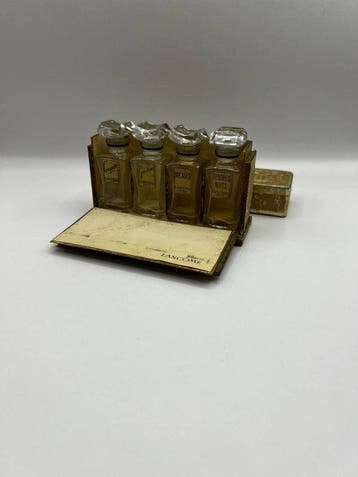 Lancôme - Parfumfles (4) - Glas - Lancôme Art Deco-set, Antiek en Kunst