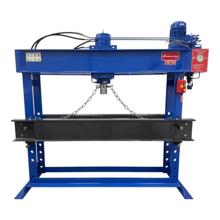 HIDROLIKSAN werkplaatspers garagepers extra breed 2000mm, Doe-het-zelf en Verbouw, Gereedschap | Overige machines, Nieuw