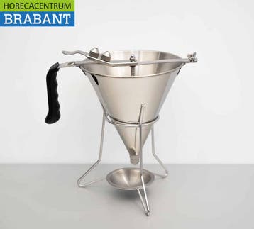 HCB RVS Portioneertrechter Beslagdispenser 1,8 liter, Ophalen of Verzenden, Nieuw in verpakking