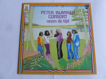 Peter Blanker Consort - Neem de tijd (LP) 8122371, Cd's en Dvd's, Ophalen of Verzenden, Zo goed als nieuw