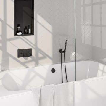 Brauer Black Carving Thermostatische Inbouw Badkraan, Doe-het-zelf en Verbouw, Sanitair, Ophalen of Verzenden, Nieuw