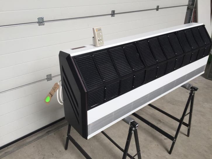 Supair luchtgordijn (41), Doe-het-zelf en Verbouw, Verwarming en Radiatoren, Overige typen, Gebruikt, 800 watt of meer, Ophalen of Verzenden