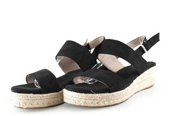 Dolcis Sandalen in maat 40 Zwart, Dolcis, Verzenden, Zwart, Sandalen of Muiltjes