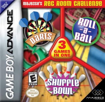 Majesco’s Rec Room Challenge - NTSC - Gameboy Advance (Lo., Spelcomputers en Games, Ophalen of Verzenden, Zo goed als nieuw