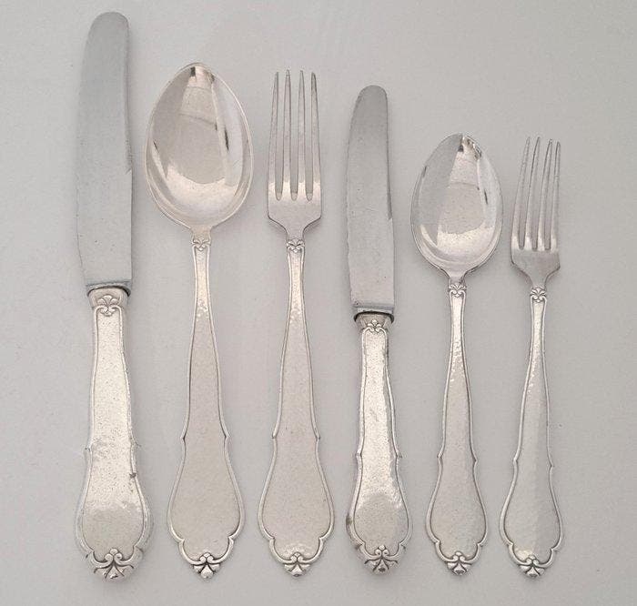 GERO - Georg Nilsson - Bestekset (100) - inclusief 20x, Antiek en Kunst, Antiek | Meubels | Tafels