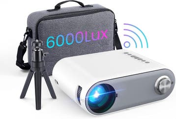 Mini Beamer Full HD | WiFi/Bluetooth | Retourdeal 41% Krt, Audio, Tv en Foto, Beamers, HD (720), Ophalen of Verzenden, Zo goed als nieuw