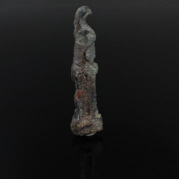 Oud-Romeins Brons, IJzer Mes met schede en adelaarknop