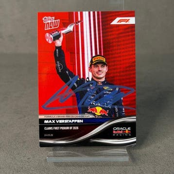 Red Bull Racing - Topps Now - (030) Max Verstappen - Claims, Nieuw