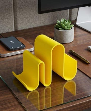 TiWo Design - Tijdschriftenhouder - Space Age Wave-stand