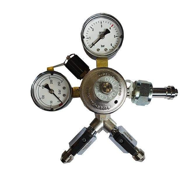 Manometer 2 kraans, Zakelijke goederen, Horeca | Overige, Ophalen of Verzenden