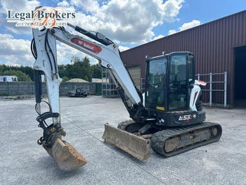 bobcat E55Z - Graafmachine, Ophalen of Verzenden