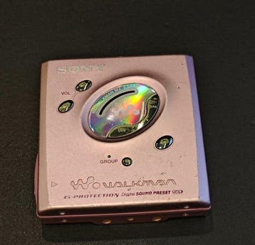 Sony - MZ-E505 Draagbare minidisc-speler, Nieuw