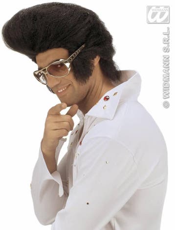 Pruik Elvis jumbo, Ophalen of Verzenden, Nieuw