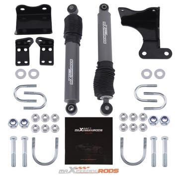 Dual Steering Stabilizer met Brackets geschikt voor Jeep..., Auto-onderdelen, Verzenden, Nieuw, Jeep