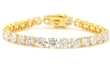 Armband - 18 karaat Geel goud - 27.05ct. tw. Diamant, Nieuw