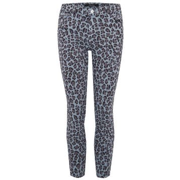 J Brand • mid-rise crop skinny jeans jaguar • 30, J Brand, Verzenden, Nieuw, Grijs