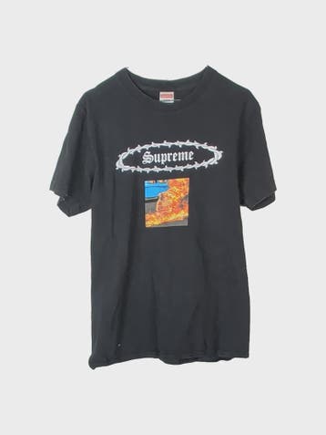 Supreme T-shirt Heren maat  Zwart, Zwart, Overige maten, Ophalen of Verzenden, Zo goed als nieuw