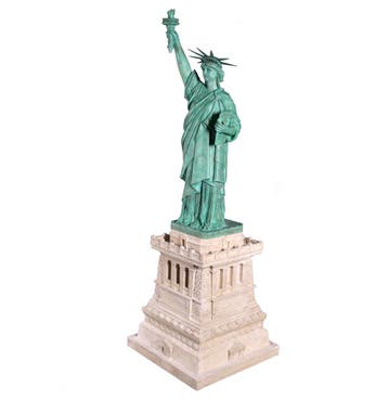 Vrijheidsbeeld Statue of Liberty op Voet Beeld 1.88 Meter, Verzamelen, Beelden en Beeldjes, Ophalen, Gebruikt