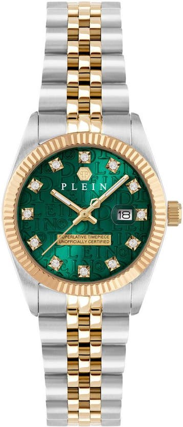 Philipp Plein PWNFA0325 Date Superlative dameshorloge, Overige merken, Staal, Verzenden, Polshorloge