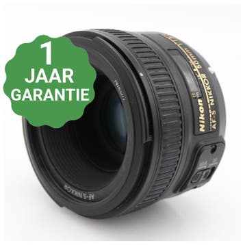 Nikon AF-S 50mm F/1.8G, Verzenden, Gebruikt