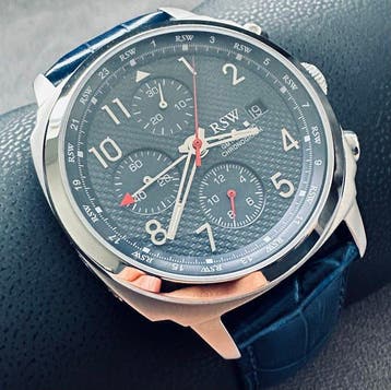 RSW - Master GMT Automatische Chronograaf - Zonder, Sieraden, Tassen en Uiterlijk, Nieuw