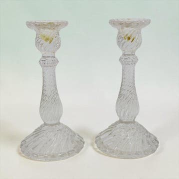 Kandelaber Victoriaanse stijl (2) - Kristal