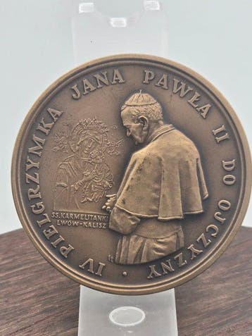 Sint Johannes Paulus II - Medaille - Apostolisch Bezoek aan