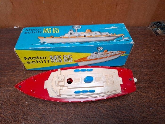 Onbekend - Modelboot - MS 65, Antiek en Kunst, Antiek | Speelgoed