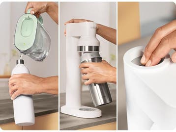 Brita sodaTRIO - Bruiswatermachine - Glazen en, Verzenden, Zo goed als nieuw