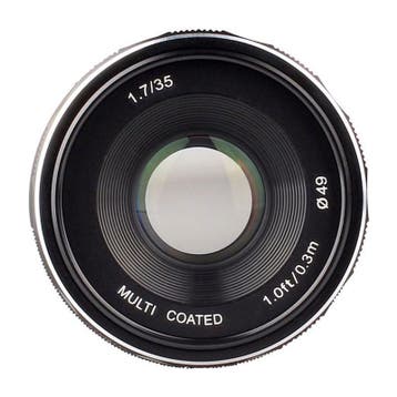 Meike 35mm F1.7 MFT-Mount Objectief - Nieuw!, Ophalen of Verzenden, Nieuw, Groothoeklens