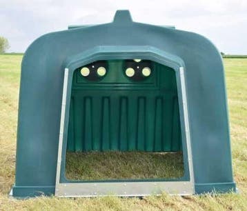 Groene schuilstal Shelterline, schuilhok 5 kalveren, Ophalen of Verzenden, Nieuw