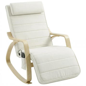 Schommelstoel Met Massage, Verwarming, Hoofdsteun &amp; Voet, Verzenden, Nieuw