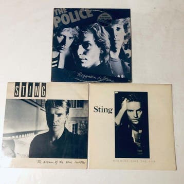 The Police+ Sting - 3 x albums on vinyl - LP albums, Nieuw in verpakking