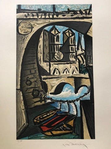 Pablo Picasso (1881-1973) - Notre Dame de París, Antiek en Kunst